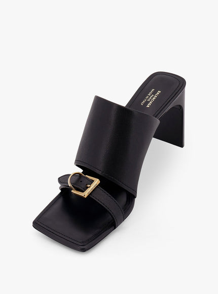 Balenciaga Bel Air Leather Sandals