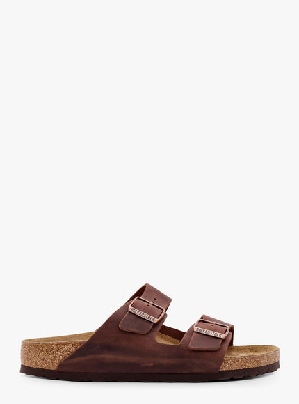 Birkenstock Arizona Bs Leather Sandals Marrone