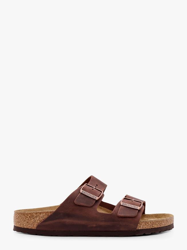 Birkenstock Arizona Bs Leather Sandals Marrone