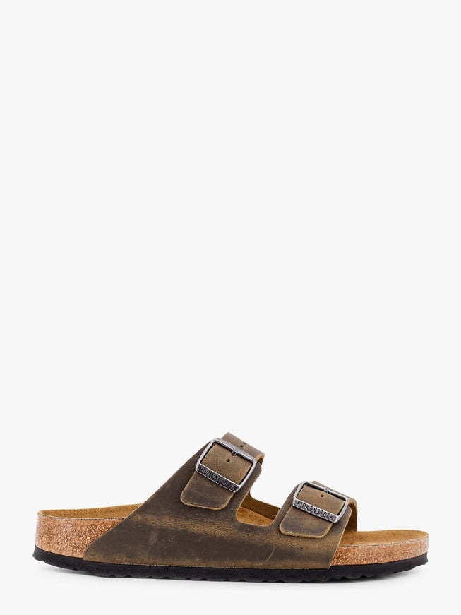 Birkenstock Arizona Leather Sandals Verde
