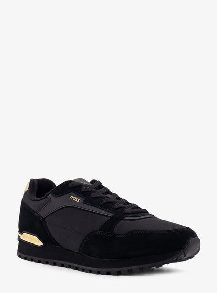 Boss Nylon Sneakers With Suede Inserts