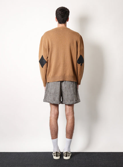 Bottega Veneta Cashmere Cardigan With Intrecciato Iconic Motif Leather Details