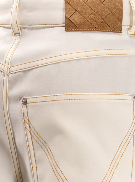 Bottega Veneta Wool Wide Leg Trouser