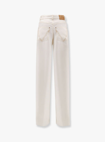 Bottega Veneta Wool Wide Leg Trouser