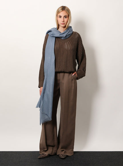 Brunello Cucinelli Cashmere And Silk Blend Scarf