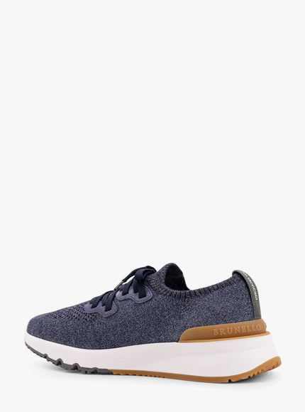 Brunello Cucinelli Melange Knit Sneakers