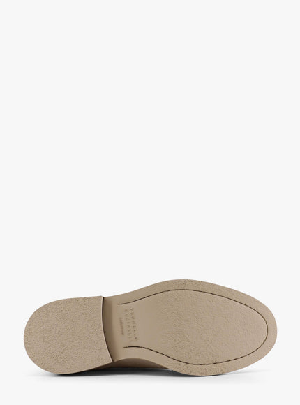 Brunello Cucinelli Suede Lace-Up Shoe With Contrasting Midsole