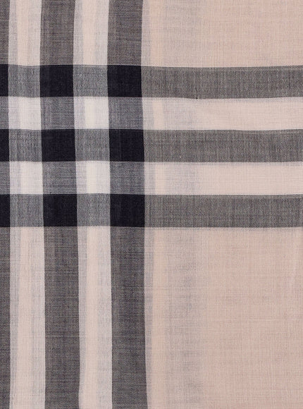 Burberry Certified Wool And Silk Scarf