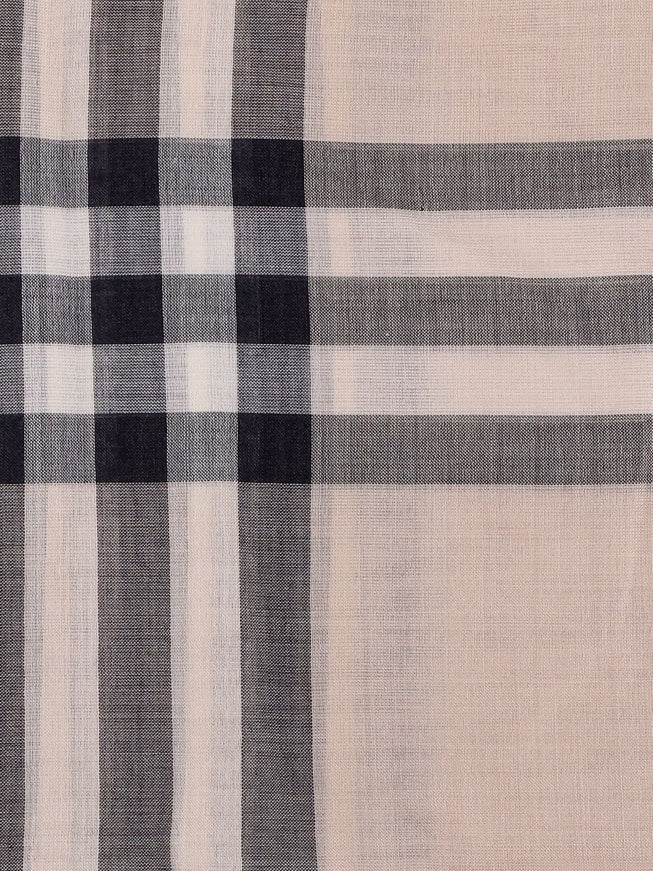 Burberry Certified Wool And Silk Scarf