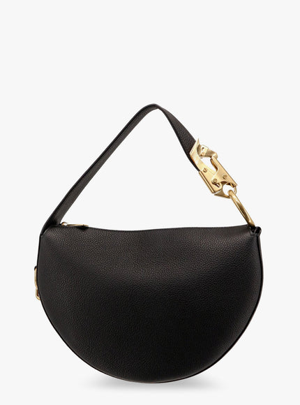 Burberry Knight Arc Leather Shoulder Bag Uni Nero
