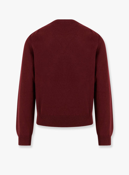 Celine Cachemire Sweater With Logo Embroidery