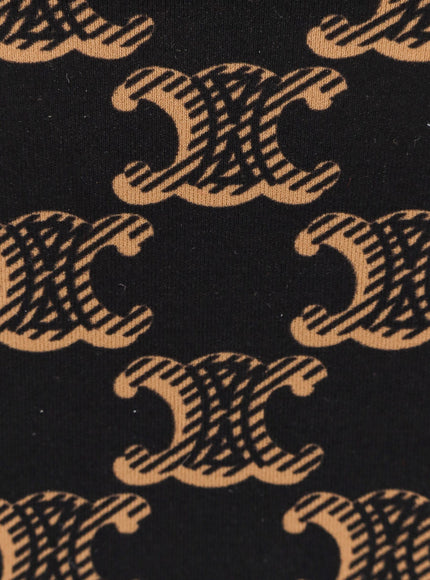 Celine Bikini Slip With Triomphe Print