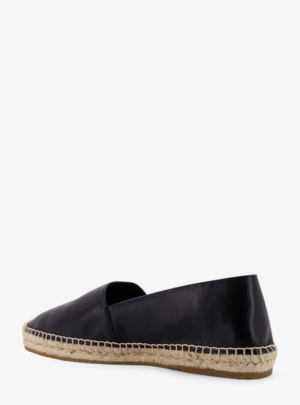 Celine Leather Espadrilles With Triomphe Detail