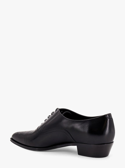 Celine Cadillac Oxford Leather Lace-Up Shoe