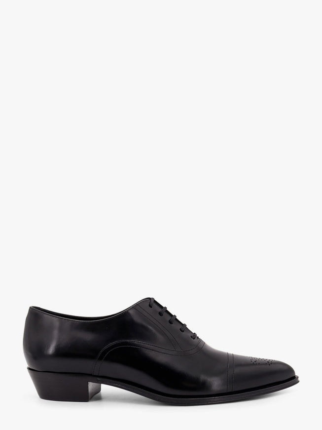 Celine Cadillac Oxford Leather Lace-Up Shoe Nero