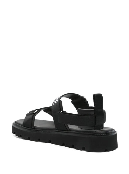 Celine Sandali In Tela Jacquard Celine