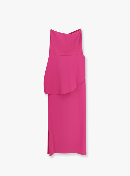 Chiara Boni Taro Jersey Long Dress With Sequins