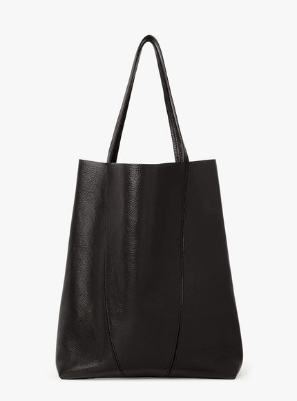 Chloe' Spin Leather Shoulder Bag With Lettering Logo On The Front