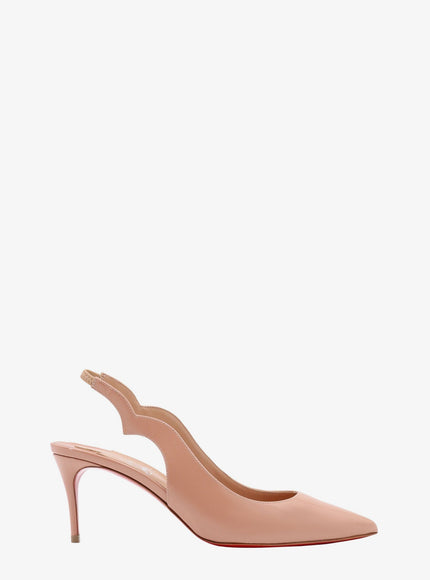Christian Louboutin Hot Chick Patent Leather Slingback Décolleté Rosa