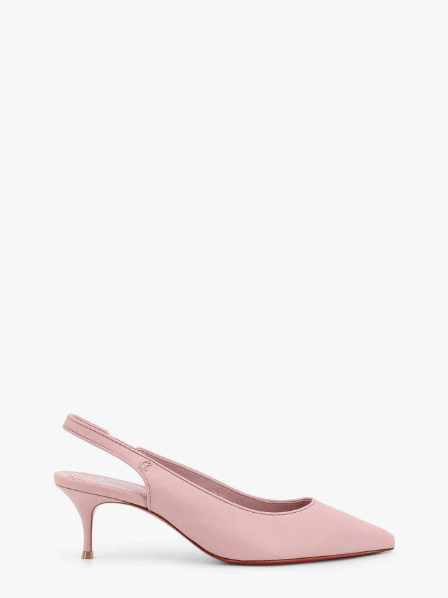 Christian Louboutin Sporty Kate Sling 55 Leather Slingback Pumps Rosa