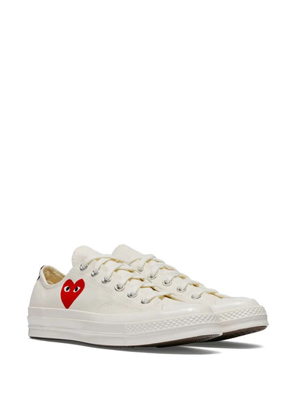 Comme Des Garçons Play Chuck `70 Small Red Heart Canvas Sneakers