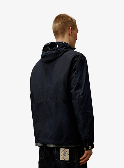 C.p.company Goggle 50 Yarns Jacket With Hood