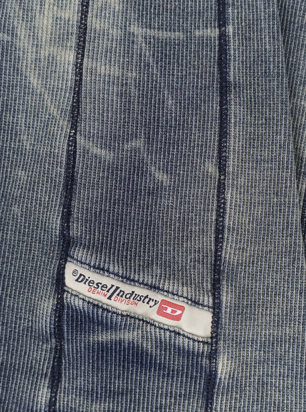 Diesel T-Go Stretch Cotton Top With Used Effect