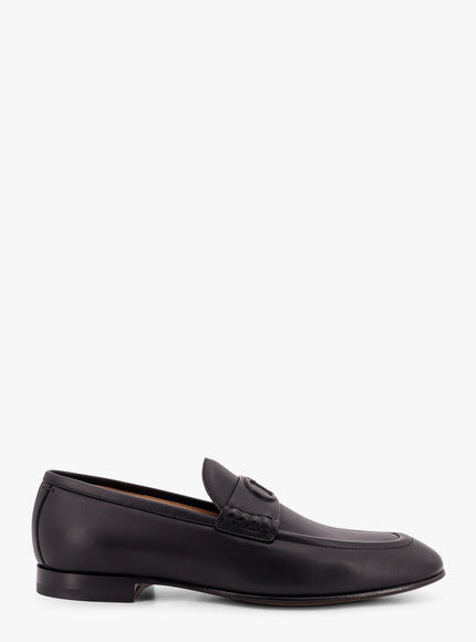 Dior Dior Timeless Flex Leather Loafers Black