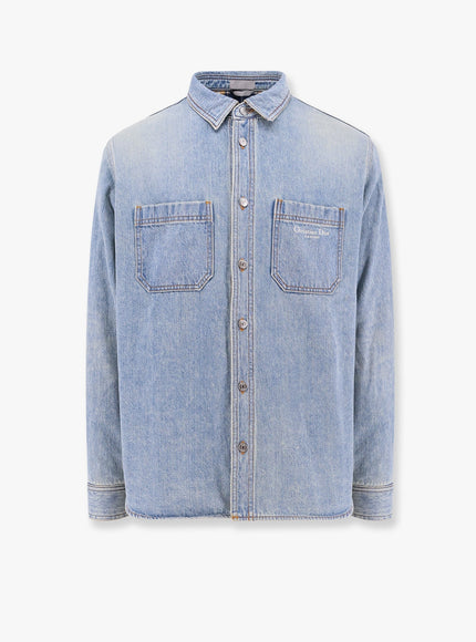 Dior Denim Shirt/Jacket With Madras Lining Blu