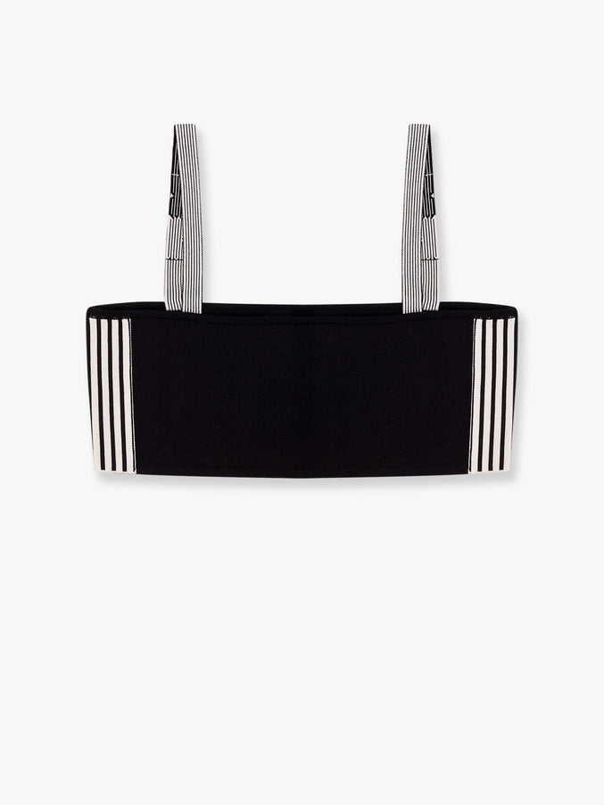 Dior Compact Technical Knit Bralette With Dior Graphique Motif