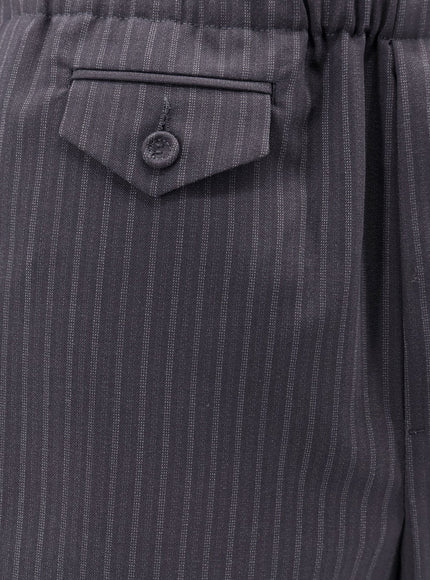 Dior Striped Wool Bemuda Shorts