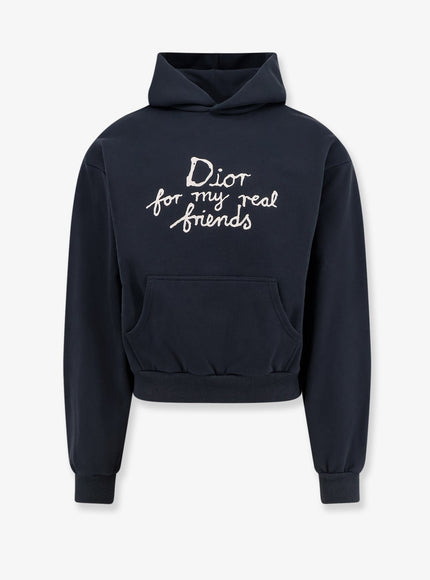 Dior Dior And Hylton Nel Cotton Sweatshirt Bleu