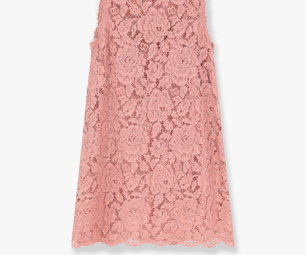 Dolce & Gabbana A Line Dg Floral Lace Dress – Ellie Belle