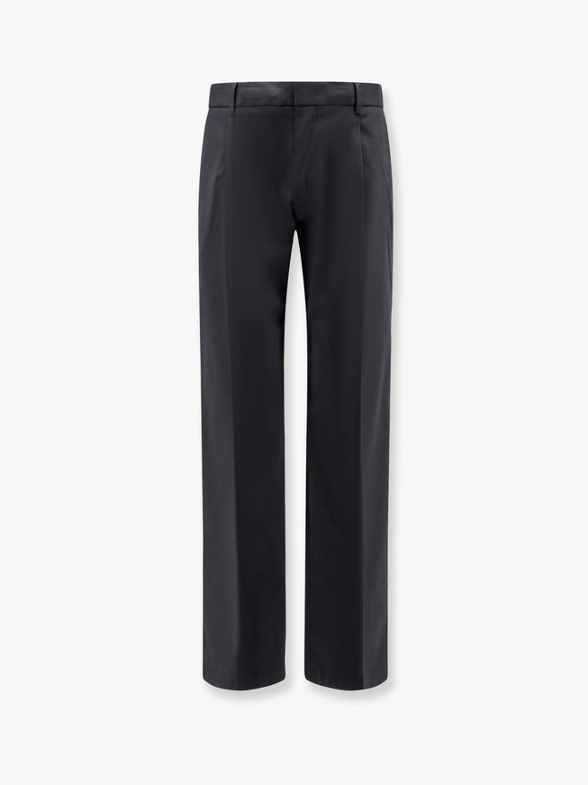 Dolce & Gabbana Cotton Trouser With Elastic Inserts And Drawstring Nero