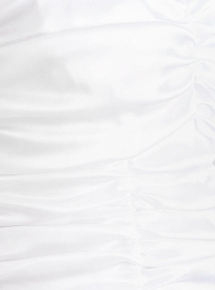 Dolce & Gabbana Draped Satin Mini Dress