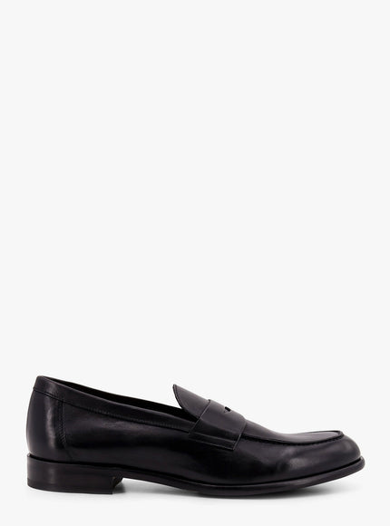 Doucal's Leather Loafer Nero