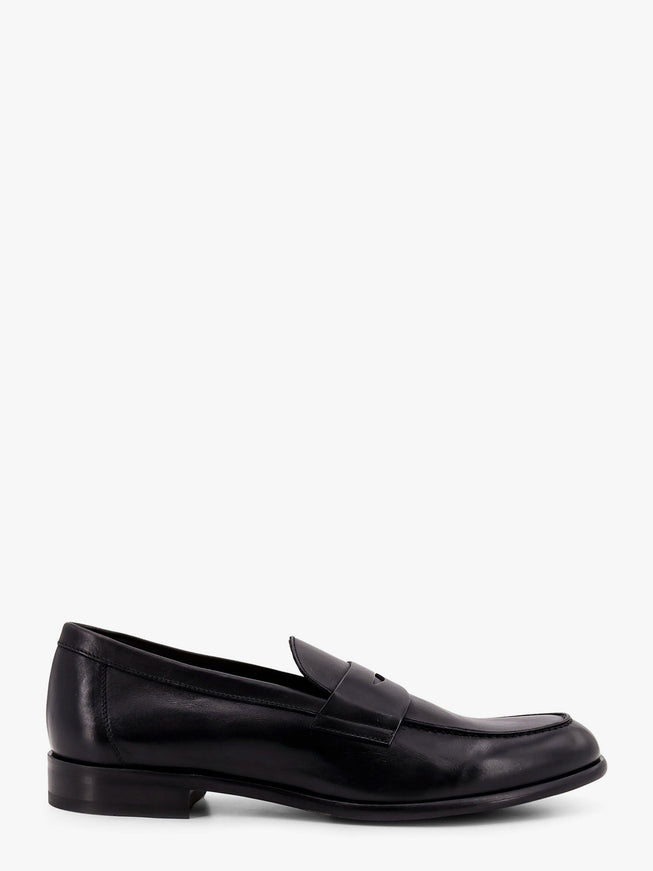 Doucal's Leather Loafer Nero