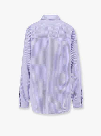 Dsquared2 Dsquared2 Summer Lovers Oversized Striped Cotton Shirt