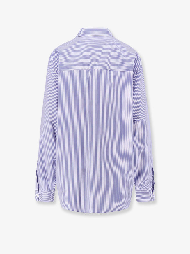 Dsquared2 Dsquared2 Summer Lovers Oversized Striped Cotton Shirt