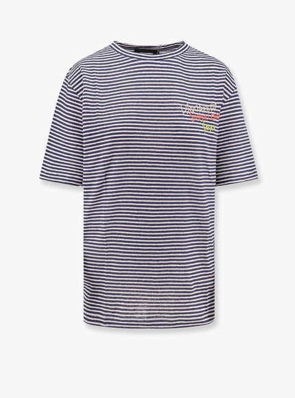 Dsquared2 Dsquared2 Summer Lovers Linen T-Shirt Bianco