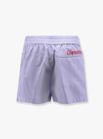 Dsquared2 Dsquared2 Summer Lovers Cotton Popeline Shorts