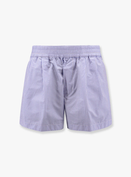 Dsquared2 Dsquared2 Summer Lovers Cotton Popeline Shorts Celeste