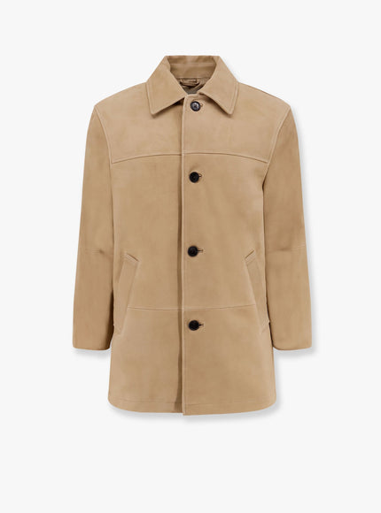 Dunst Suede Jacket Beige