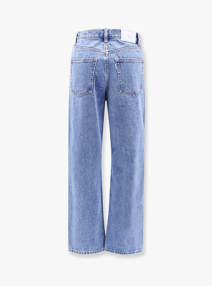 Dunst Cotton Jeans With Back Logo Patch