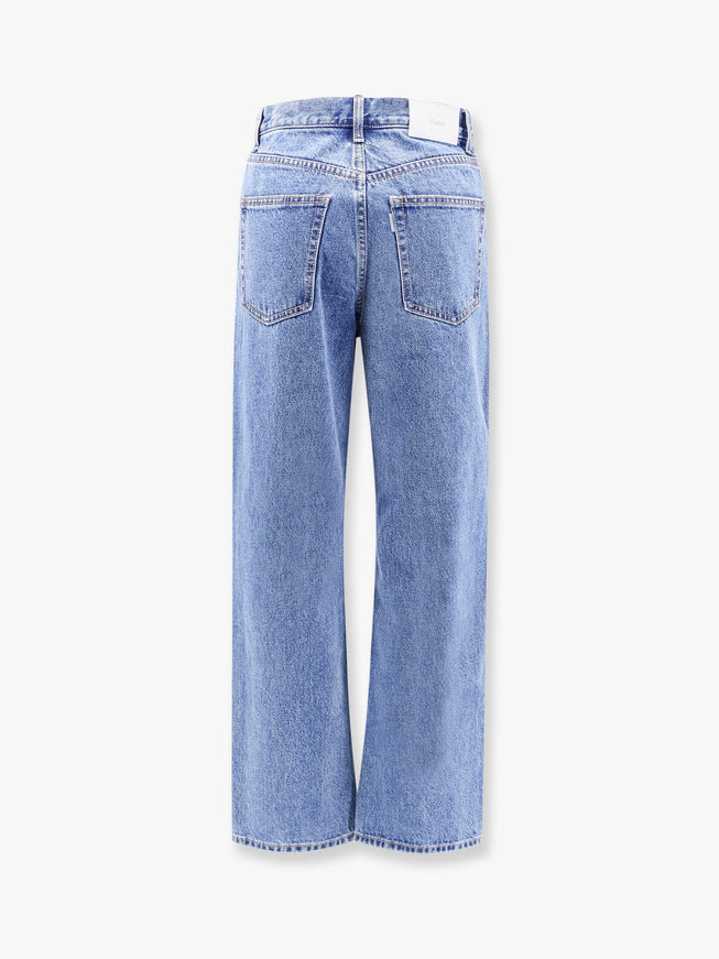 Dunst Cotton Jeans With Back Logo Patch