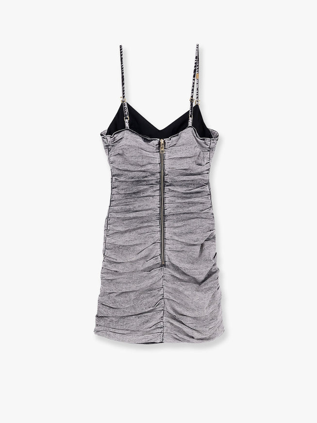 Elisabetta Franchi Denim Mini Dress