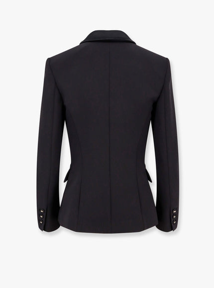 Elisabetta Franchi Double-Breasted Blazer With Covered Buttons
