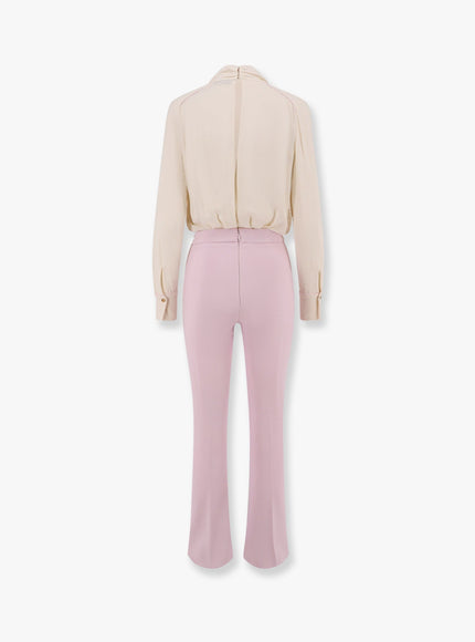 Elisabetta Franchi Viscose Jumsuit With Removable Trouser