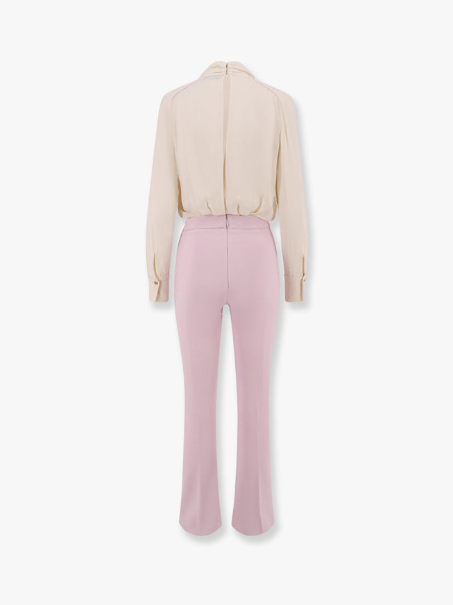 Elisabetta Franchi Viscose Jumsuit With Removable Trouser
