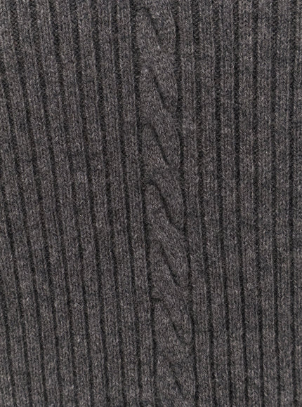 Enfants Riches Deprimes Cachemere Vest With Destroyed Effect